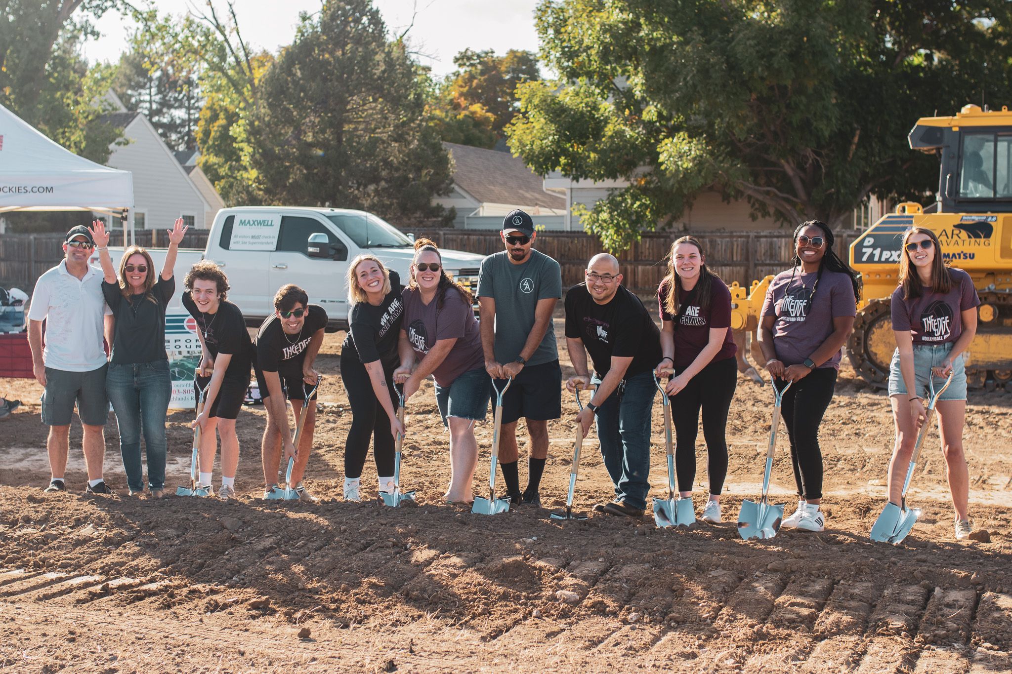 EDGE Coaches break ground!