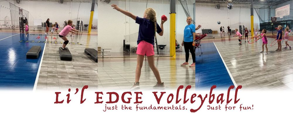 li'l edge volleyball clinics