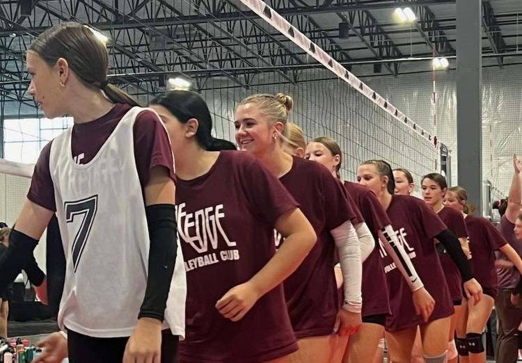 CYL 14 Corissa in pregame handshake